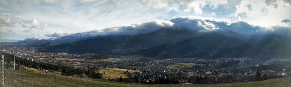 Kościelisko góry tatry widok Kościelisko góry tatry widok