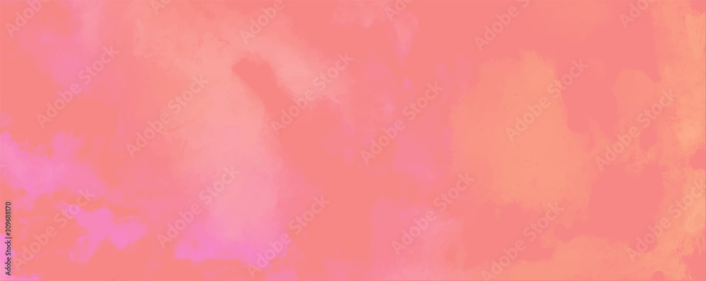 Modern Texture with Abstract Painting. Peach Colored Background for Decoration