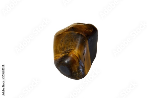 Œil de tigre polie détourée
