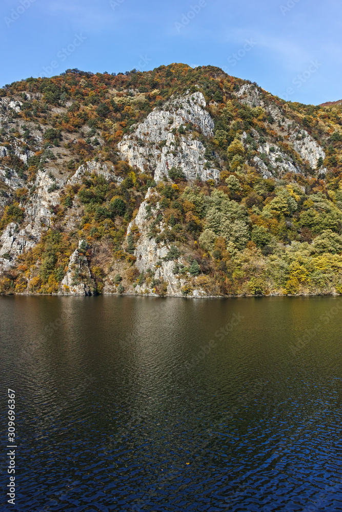 Krichim Reservoir at Rhodopes Mountain, Bulgaria Krichim Reservoir at Rhodopes Mountain, Bulgaria