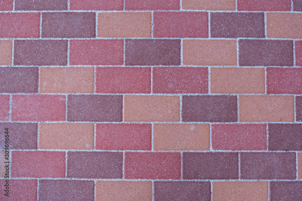 Obraz premium Colorful brick