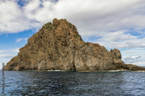 Jabuka, volcanic island in the Adriatic sea