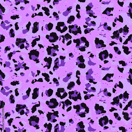 Full seamless leopard cheetah animal skin texture pattern. Design for textile fabric printing. Suitable for fashion use.