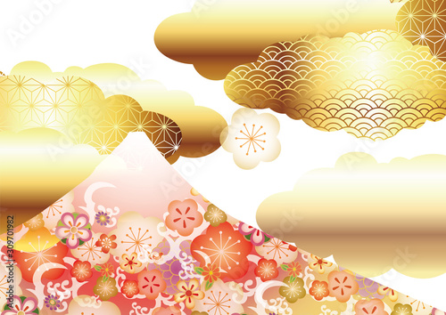 おめでたい富士山