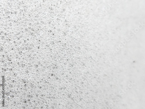 Soap foam texture, white soap bubble background