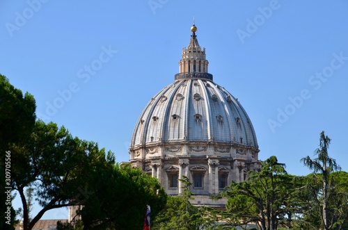Cupula de San Pedro en el Vaticano
