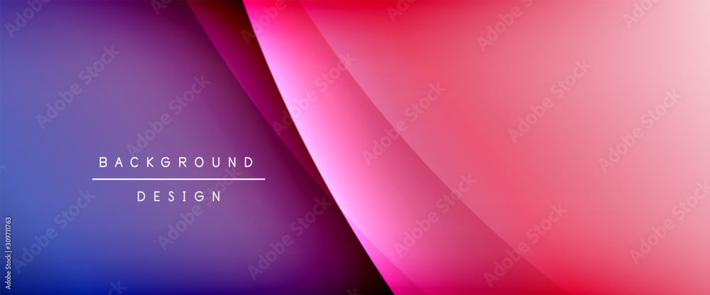 Wave liquid style lines with shadows and light on gradient background. Trendy simple fluid color gradient abstract background with dynamic straight shadow line effect Wave liquid style lines with shadows and light on gradient background. Trendy simple fluid color gradient abstract background with dynamic straight shadow line effect