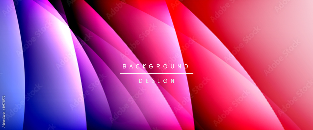 Wave liquid style lines with shadows and light on gradient background. Trendy simple fluid color gradient abstract background with dynamic straight shadow line effect Wave liquid style lines with shadows and light on gradient background. Trendy simple fluid color gradient abstract background with dynamic straight shadow line effect