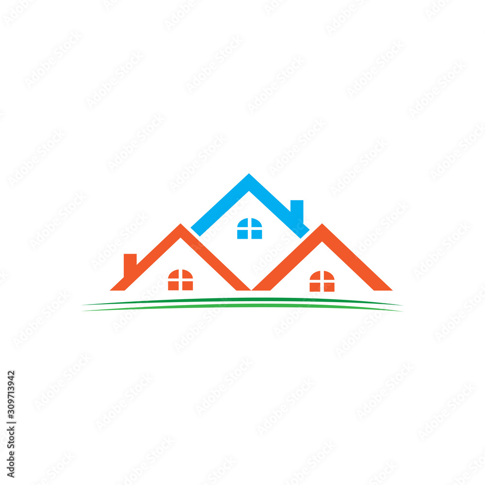 multi-storey building logos and symbol