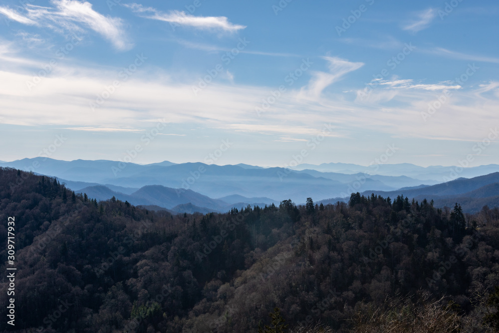 panoramic view of the mountains panoramic view of the mountains
