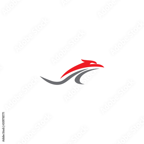 falcon eagle bird logo template vector Free Download falcon eagle bird logo template vector - GFXLoad