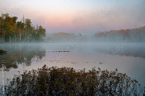 550-04 Red Jack Lake Morning Mist