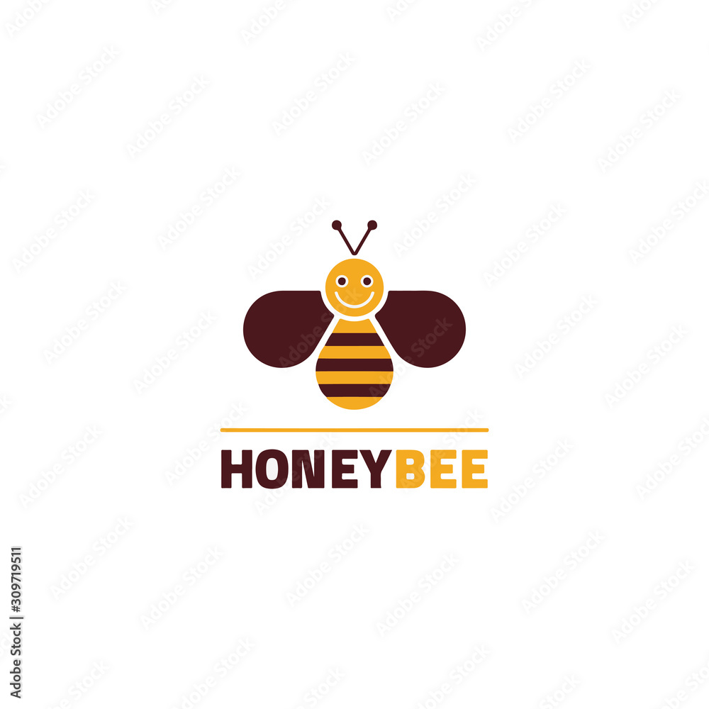 Fototapeta premium honeycomb ilustration logo vector template