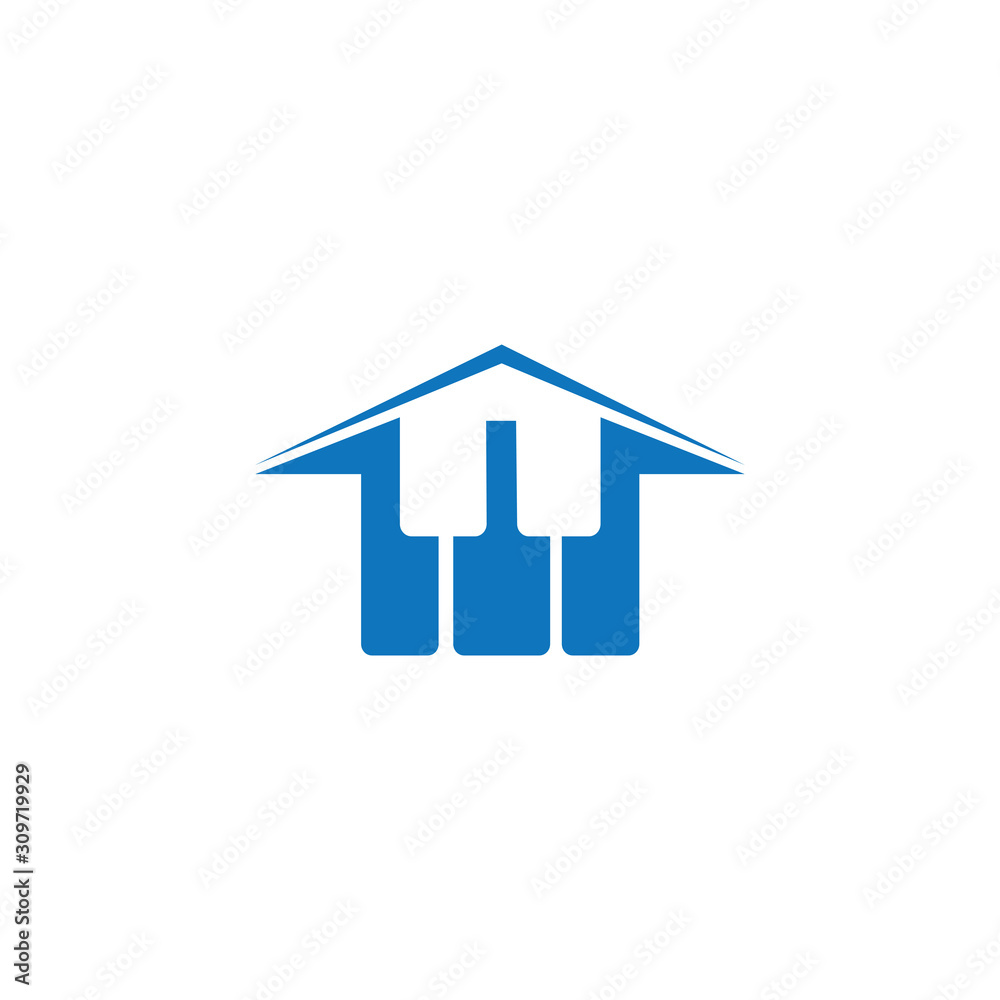 piano icon vector ilustration template piano icon vector ilustration template