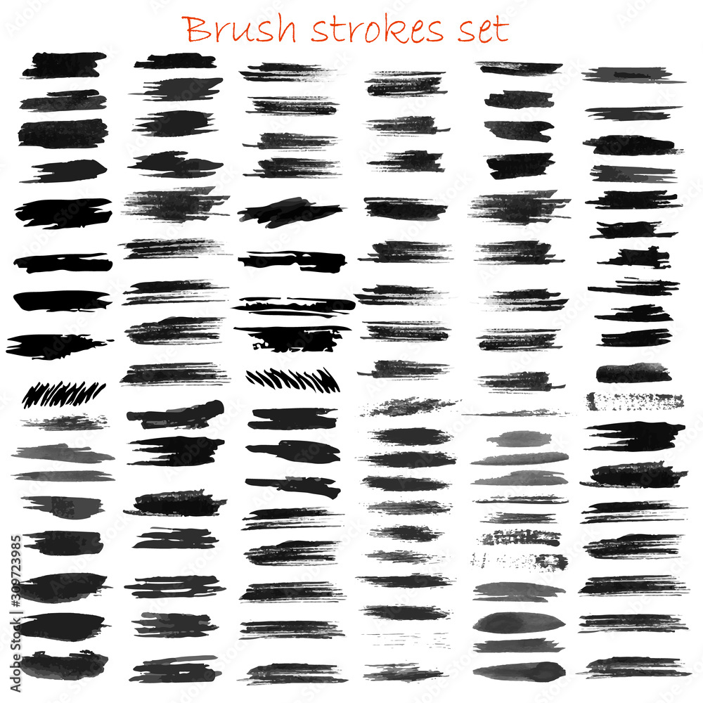 grungy vector brush strokes grungy vector brush strokes