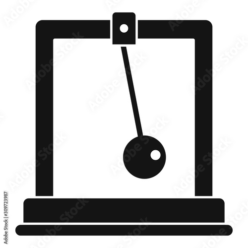 Gravitation stand ball icon. Simple illustration of gravitation stand ball vector icon for web design isolated on white background
