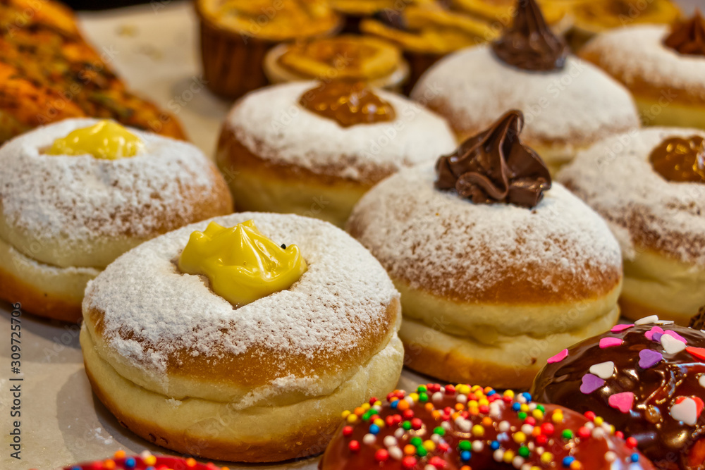 Doughnut Chanukah donut Doughnut Chanukah donut