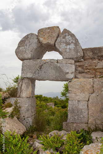 Monastery of St. Simeon near Antakya, Hatay, Turkey photo