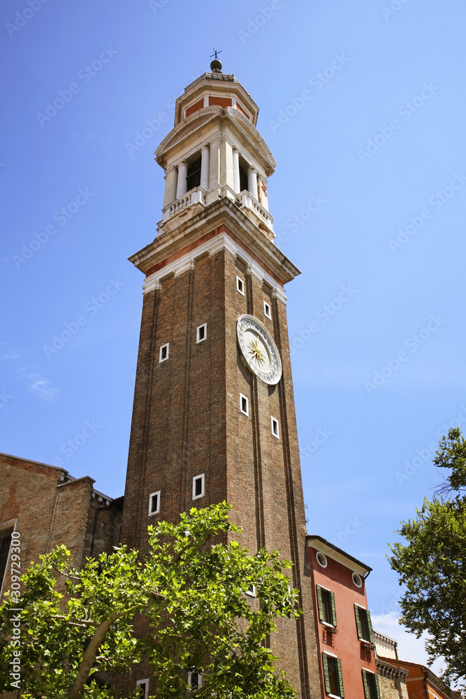 Church of Holy Apostles (Chiesa dei Santi Apostoli) in Venice. Region Veneto. Italy