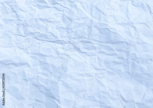 Wrinkled white paper for backgrounds and copy areas