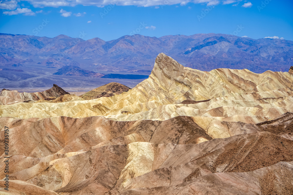 Stunning landscape in Death Valley, USA