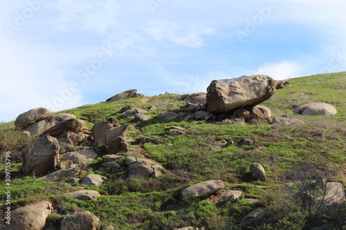 rocks and blue sky