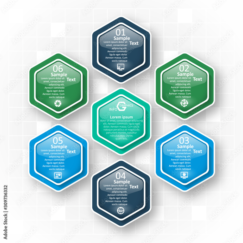 Abstract 3D Paper Infographics. Business template .Vector illustration Abstract 3D Paper Infographics. Business template .Vector illustration