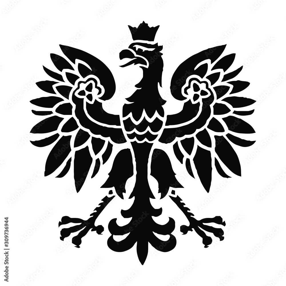 Eagle Polish Sign Poland Vector