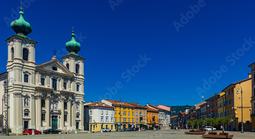 View of Victory Square, Gorizia, Italy