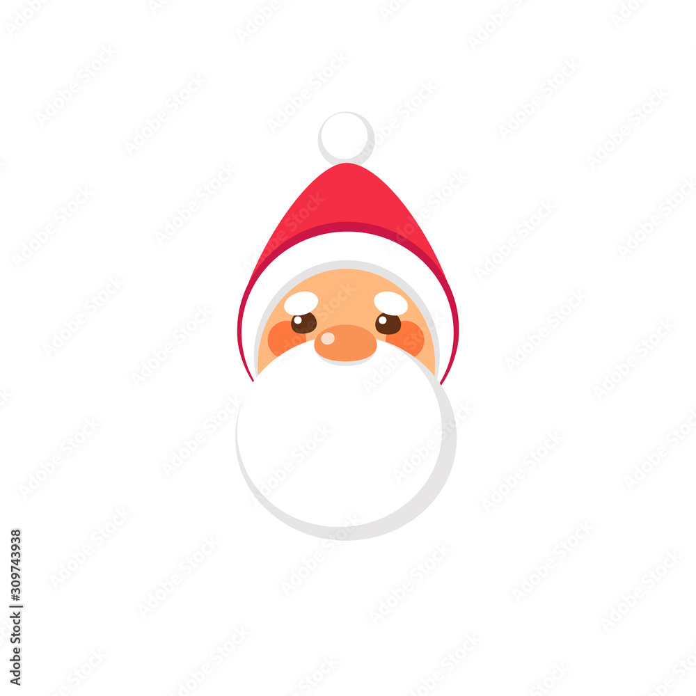 Cute Santa icon Cute Santa icon
