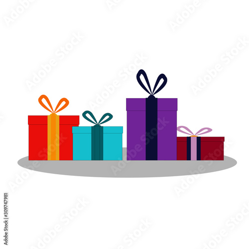Gift boxes at various festivals  such as Christmas birthdays or various occasions given.