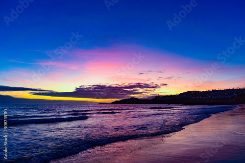 Sonnenuntergang in Albufeira Algarve-Portugal