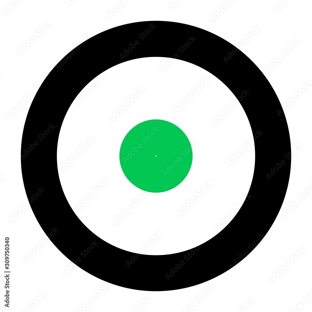 Player Icon Design Green-Black Line Style Part 15 Record Button Player Icon Design Green-Black Line Style Part 15 Record Button