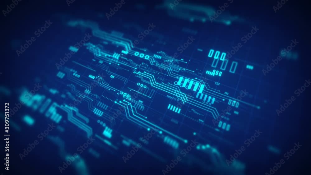 technology background futuristic data abstract