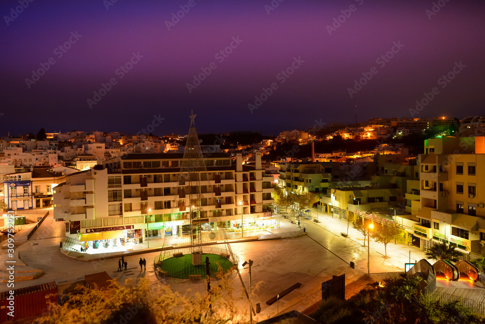 Nachtaufnahme Albufeira/Algarve-Portugal