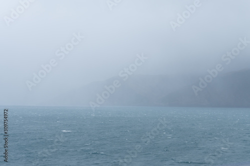 Cook Strait Ferry in New Zealand 