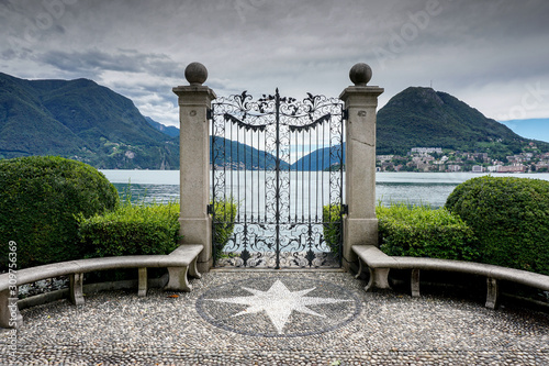 Gate to the lake