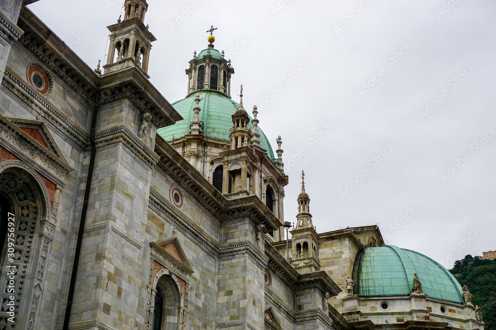 Fototapeta premium Church with multiple little towers