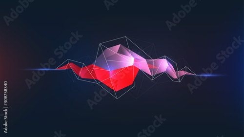 Digital geometric polygonal elements