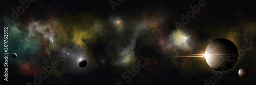 space wide banner