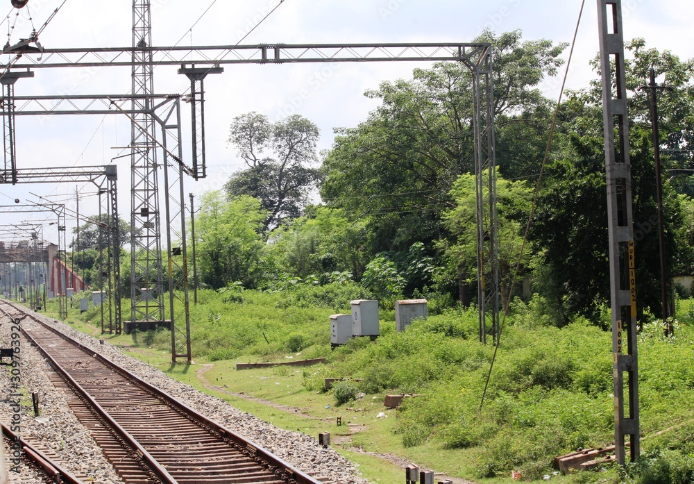railway track of india