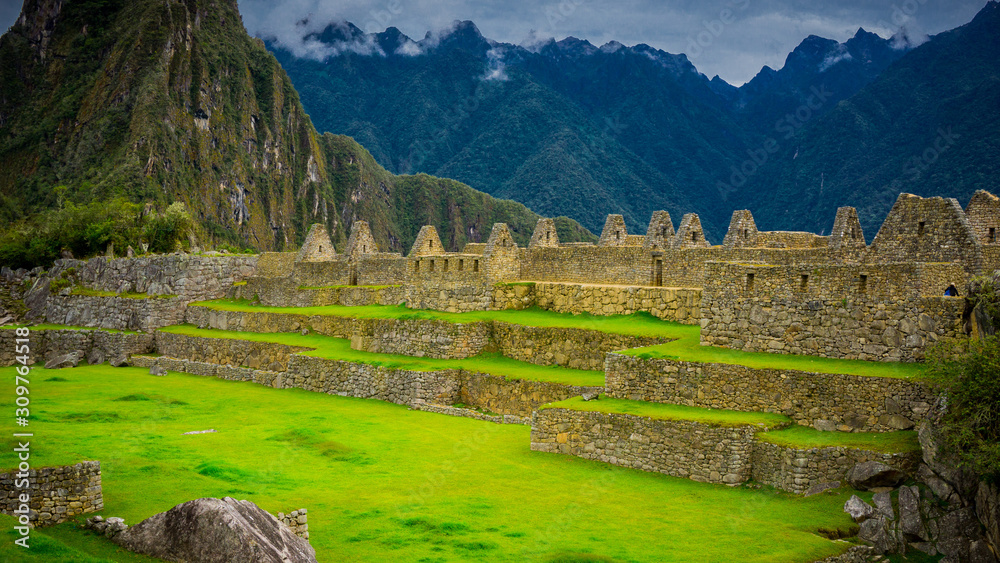 Royal Palace and the Acllahuasi of the Incas in Machu Picchu, Peru ...