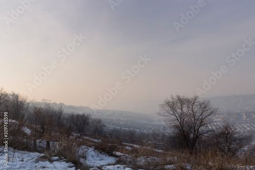 Beautiful winter landscape.