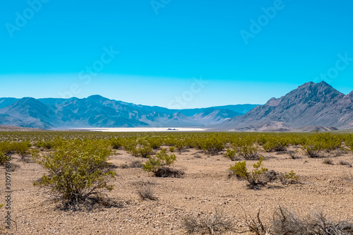 Racetrack valley in the Death Valley National Park
