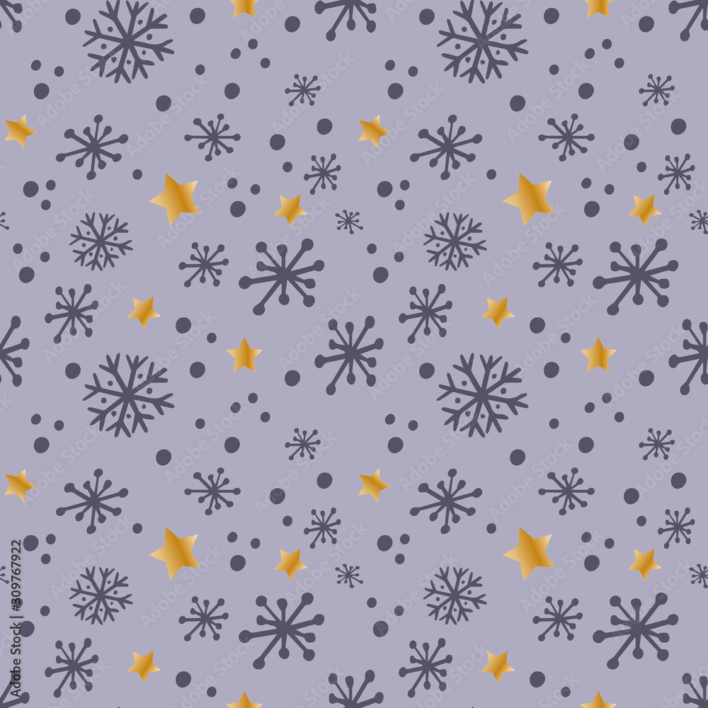 custom made wallpaper toronto digitalSnowflake Pattern. Seamless winter texture. Winter background. Christmas template