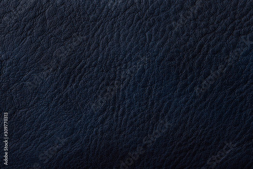 Dark blue leather texture. Elegant background