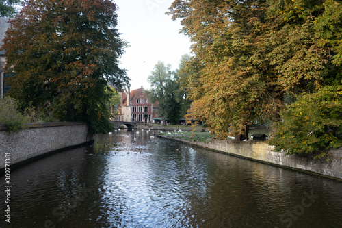 house on the river in brugge