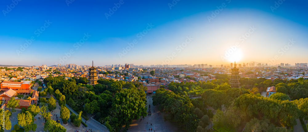 Kaiyuan temple in the old town of quanzhou city, fujian province, China