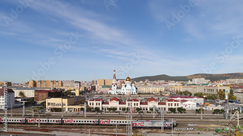 Railway station, the city of Chita. TRANS-Baikal territory-September 19, 2017