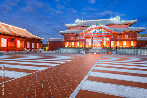 Canvastavla Historic Shuri Castle of Okinawa, Japan